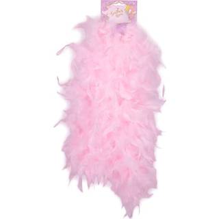 Fjer boa - lyserød