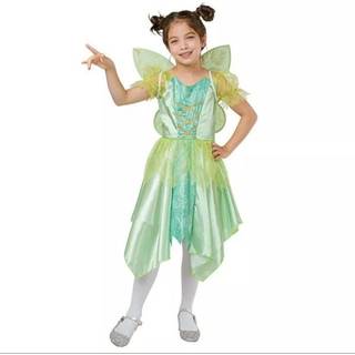 Grøn fe-kostume - 120 - 130 cm