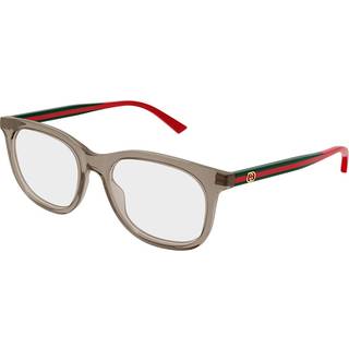 Gucci Kvinde GG1990O 003 Optiske stel Acetat Brun Transparent Firkantet