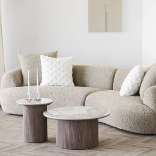 Urtepotte i brunt stål