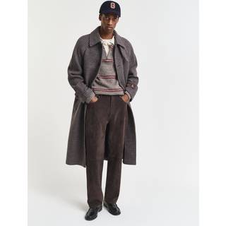 GANT Herre Straight fit jeans i ruskind (34) DEEP Brun