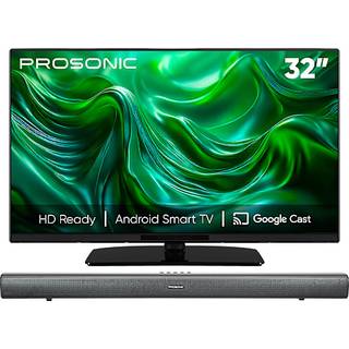 Prosonic 32" LED TV 32HA5025 + SB-600 soundbar (På lager i butik)