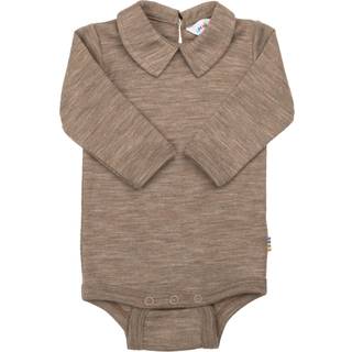 Joha Babyuld Body Med Krave Beige Melange  Beige Melange-100 cm Wool Beige  100 cm  Unisex