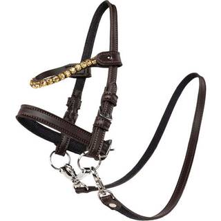 My Hobby Horse trense med sten - Brun