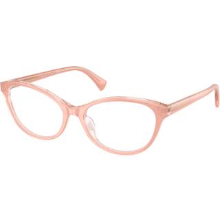 Ralph Lauren Kvinde Ralph Lauren RA7186U 6296 Optiske stel Acetat Rosa Transparent Rund Normal