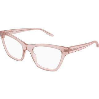 Balenciaga Kvinde BB0440O 007 Optiske stel Acetat Rosa Transparent Cat Eye