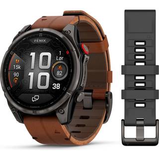 Garmin Fenix 8 Pro 47MM AMOLED Sapphire 010-03198-40 - Herre - 47 mm - Smartwatch - Quartz m. Oplader - Safirglas