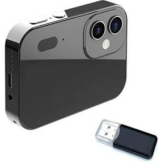 D6 Digital Camera 4K HD Camera Recorder Music Player Touch Control A