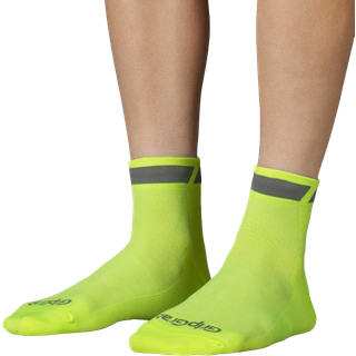 GripGrab Classic Lave Sommersokker Yellow Hi-Vis