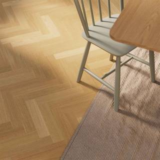 Bjelin Woodura Sildebensparket Classic - Eg Stockholm B-stav, Natural Matlak