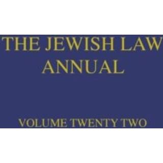 The Jewish Law Annual Volume 22