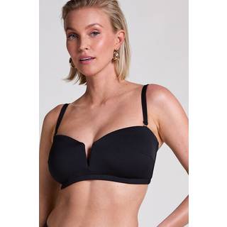 Hunkemöller Neoprene bandeau-bikinitop Sort - 70C