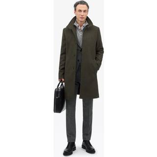 Tiger of Sweden Aleric Wool Stand Up Coat Olive Extreme