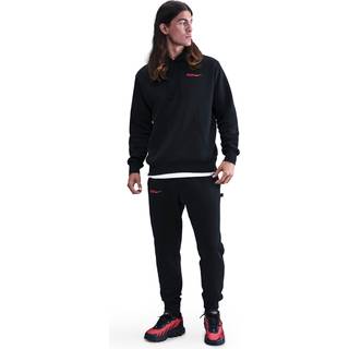 Atlético Madrid Club Nike Football-hættetrøje i fleece til mænd - sort - XXL