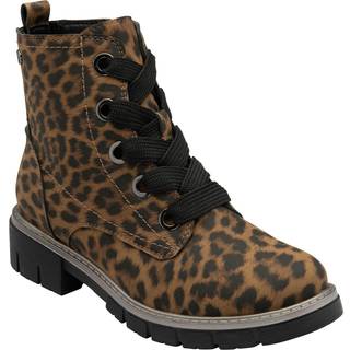 Lotus Ankelstøvler med Lotus-tryk og lynlås