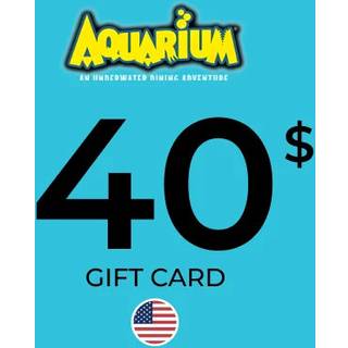 Aquarium Gift Card 40 USD Key - UNITED STATES