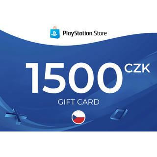 PlayStation Gift Card 1500 CZK - CZECH REPUBLIC