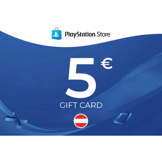 PlayStation Gift Card 5 EUR - AUSTRIA