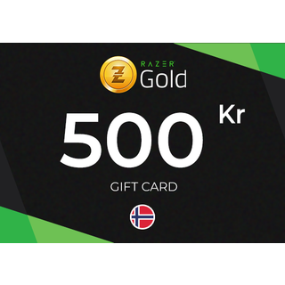 Razer Gold Gift Card 500 NOK Key - NORWAY