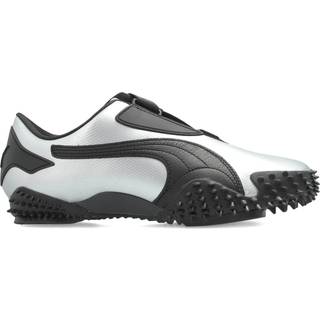 Mostro Metal Sneaker in Silver & Black - 4.5