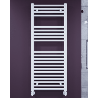 Titan Flad Håndklædetørrer 500x1200 Hvid