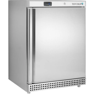 Lagerkøleskab 119 liter netto - rustrit stål