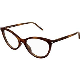 SAINT LAURENT Kvinde SL 833 003 Optiske stel Acetat Havana Transparent Cat Eye
