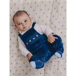 Next Baby velour smækbukser og sparkedragt'sæt (0måneder -3år)