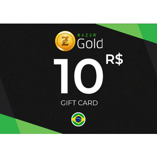 Razer Gold Gift Card 10 BRL Key - BRAZIL