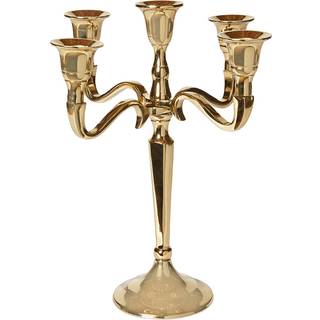 Da'core 5 armet lysestage guld H27 cm