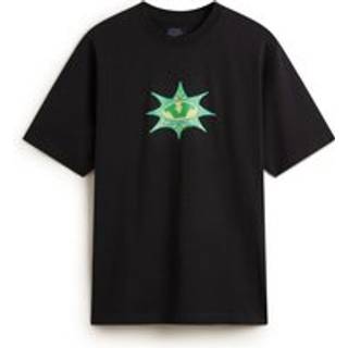 Vans - Star Checker T-Shirt, Man, Black, Size: M - Black - M
