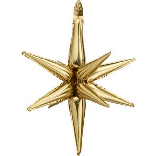 Guld Stjerneballon 105 cm – Skab et glitrende festfokus