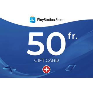 PlayStation Gift Card 50 CHF - SWITZERLAND