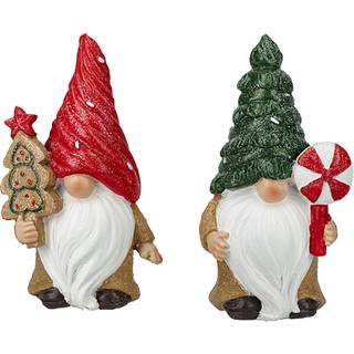 Julekagemand H: 13 cm - flere varianter - assorteret (På lager i butik)