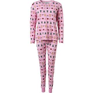 VRS dame pyjamas str. L - pink (På lager i butik)
