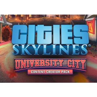 Cities: Skylines - Content Creator Pack: University City (DLC) (PC) Steam Key - GLOBAL