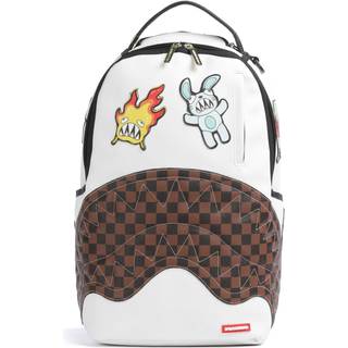 Sprayground Paris Patch Rygsæk hvid