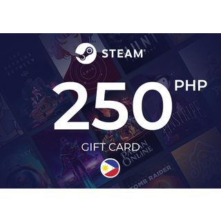 Steam Wallet Gift Card 250 PHP Key - PHILIPPINES