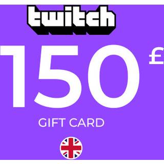Twitch Gift Card 150 GBP Key - UNITED KINGDOM