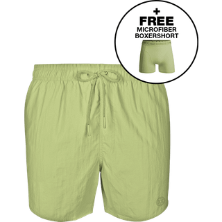 Jongens Zwembroek Groen + Gratis Microfiber boxershort