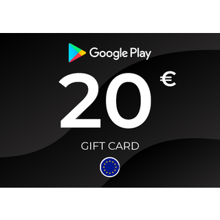 Google Play Gift Card 20 EUR Key - EU