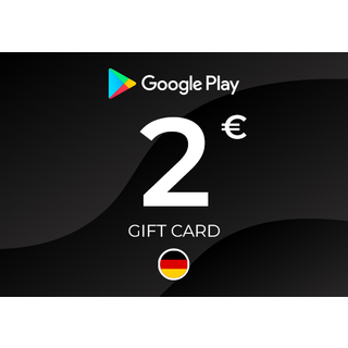 Google Play Gift Card 2 EUR Key - GERMANY