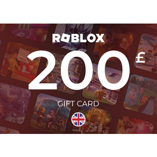 Roblox Card 200 GBP Key - UNITED KINGDOM