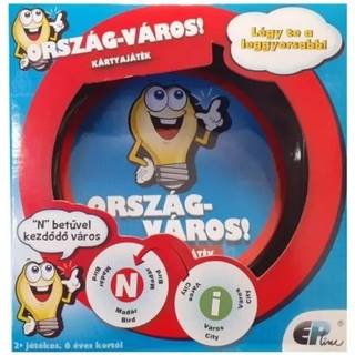 Lande og byer - kortspil på ungarsk