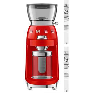SMEG CGF03RDEU Kaffekværne Rød
