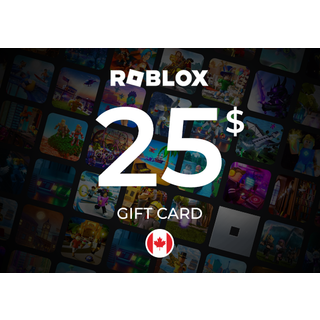 Roblox Card 25 CAD Key - CANADA