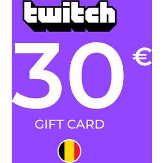 Twitch Gift Card 30 EUR Key - BELGIUM