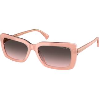 Ralph Lauren Kvinde RA5342U 629646 Solbriller Acetat Rosa Grå Firkantet Normal