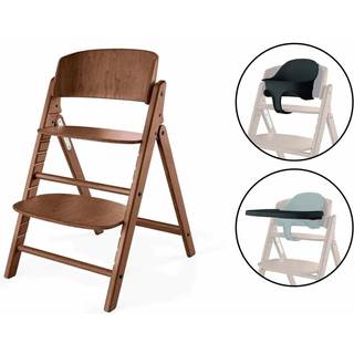 Cybex Click & Fold Spisebordsstol 3-in-1 All Natural Dark