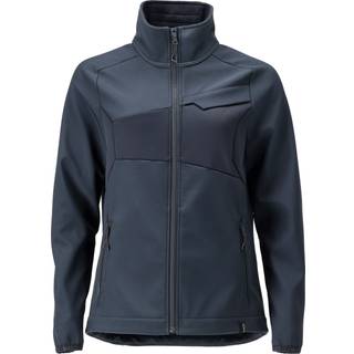 Mascot Softshell jakke i mørk marine, dame pasform - Str. 2XL